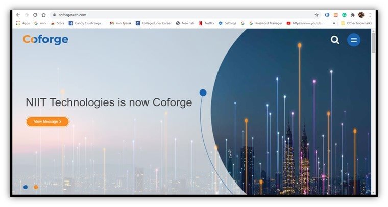 COFORGE - Oracle - MINDTREE - Top 10 IT Companies in India