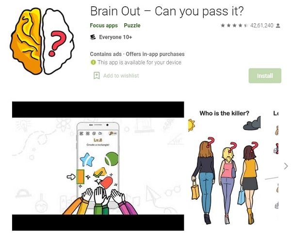 Brain Out - Free Online Games for Adults | TechApprise