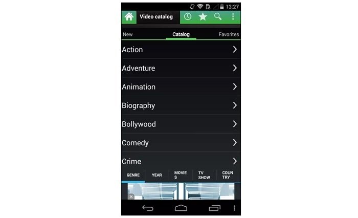 VideoMix App Screenshot showing Movie Genre | TechApprise