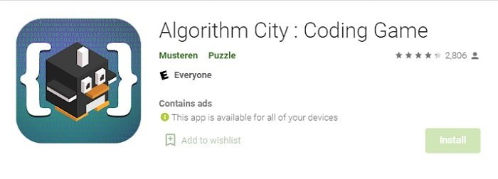 Algorithm City - Best 20 Free Coding Games for Kids