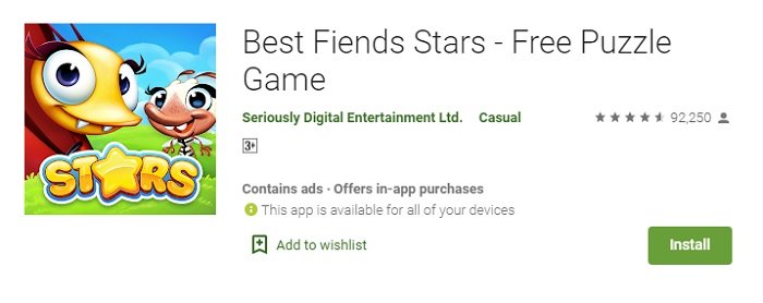 Best Fiends Stars - Free Online Games For Adults