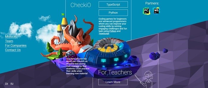 CheckIO - Best 20 Free Coding Games for Kids