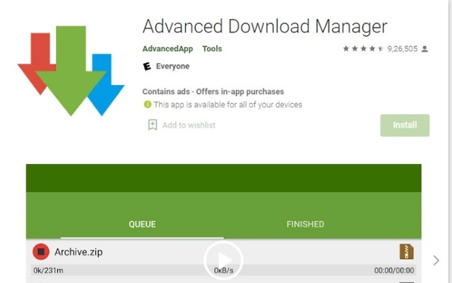 Advanced Download Manager - Free Download Managers