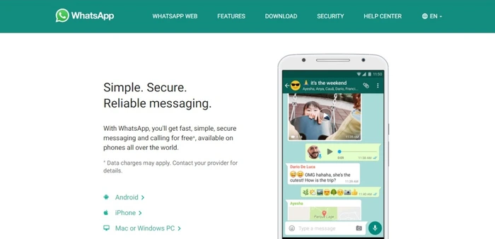 WhatsApp - Best Chatting Apps in India