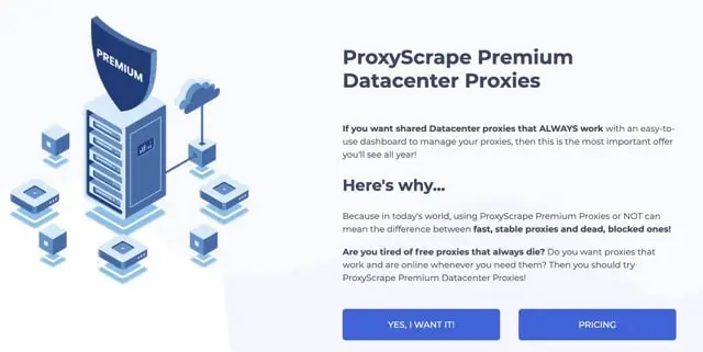 ProvyScrape website screenshot