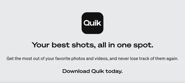 Quik is the best Android app for video editing and photography.