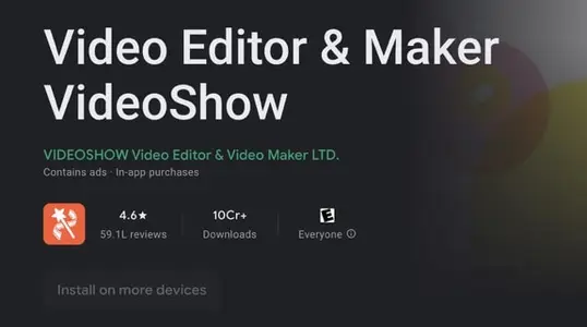 The Best Android App for Video Editing, VideoShow is a popular tool to edit videos. 