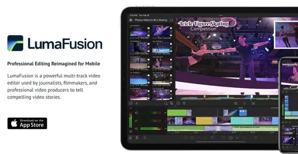 LumaFusion is used as an excellent video editing tool.