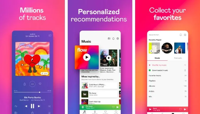 Deezer - offline music apps