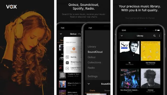 Vox - apps for offline music