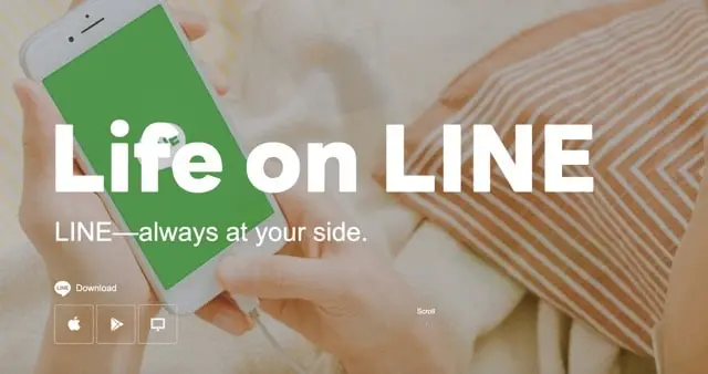 LINE is app that allows for instant messaging 